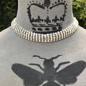 Rhinestone Choker Necklace